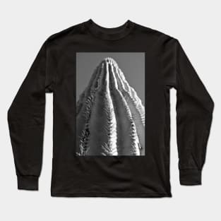 Saguaro in Black and White Long Sleeve T-Shirt